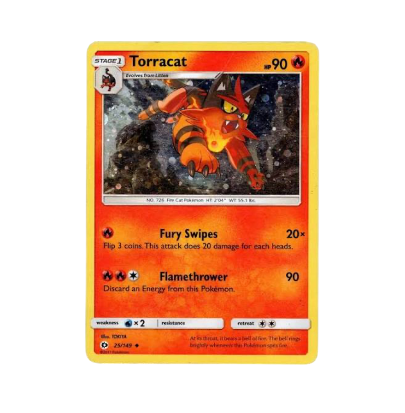 LP - (SWIRL) Torracat Cosmos Holo L+C Promo - #25/149