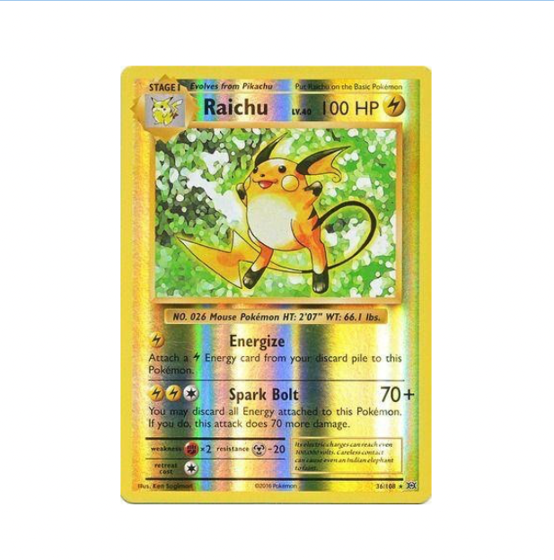 LP - Raichu Reverse Holo EVO #36/108