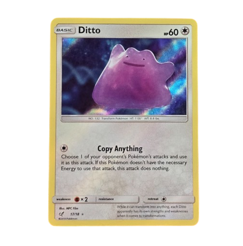 NM - Ditto Holo DP - #17/18